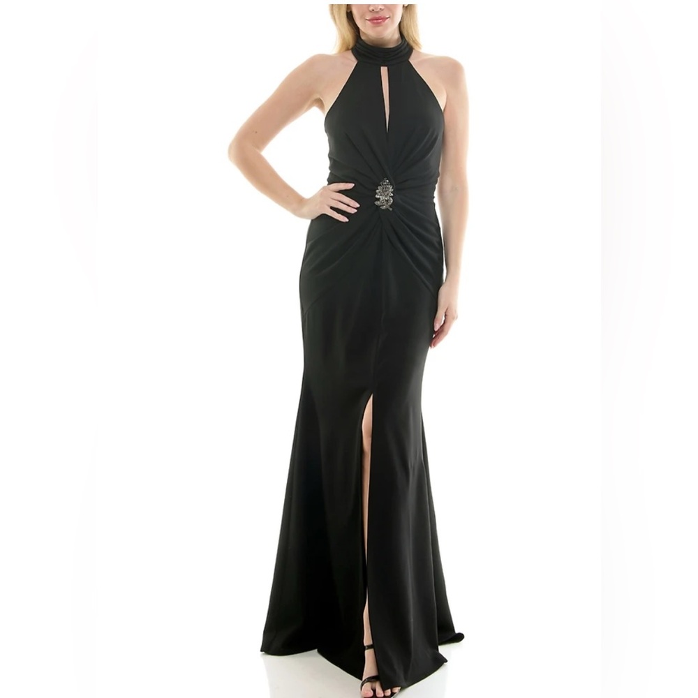 Elegant Black Evening Gown